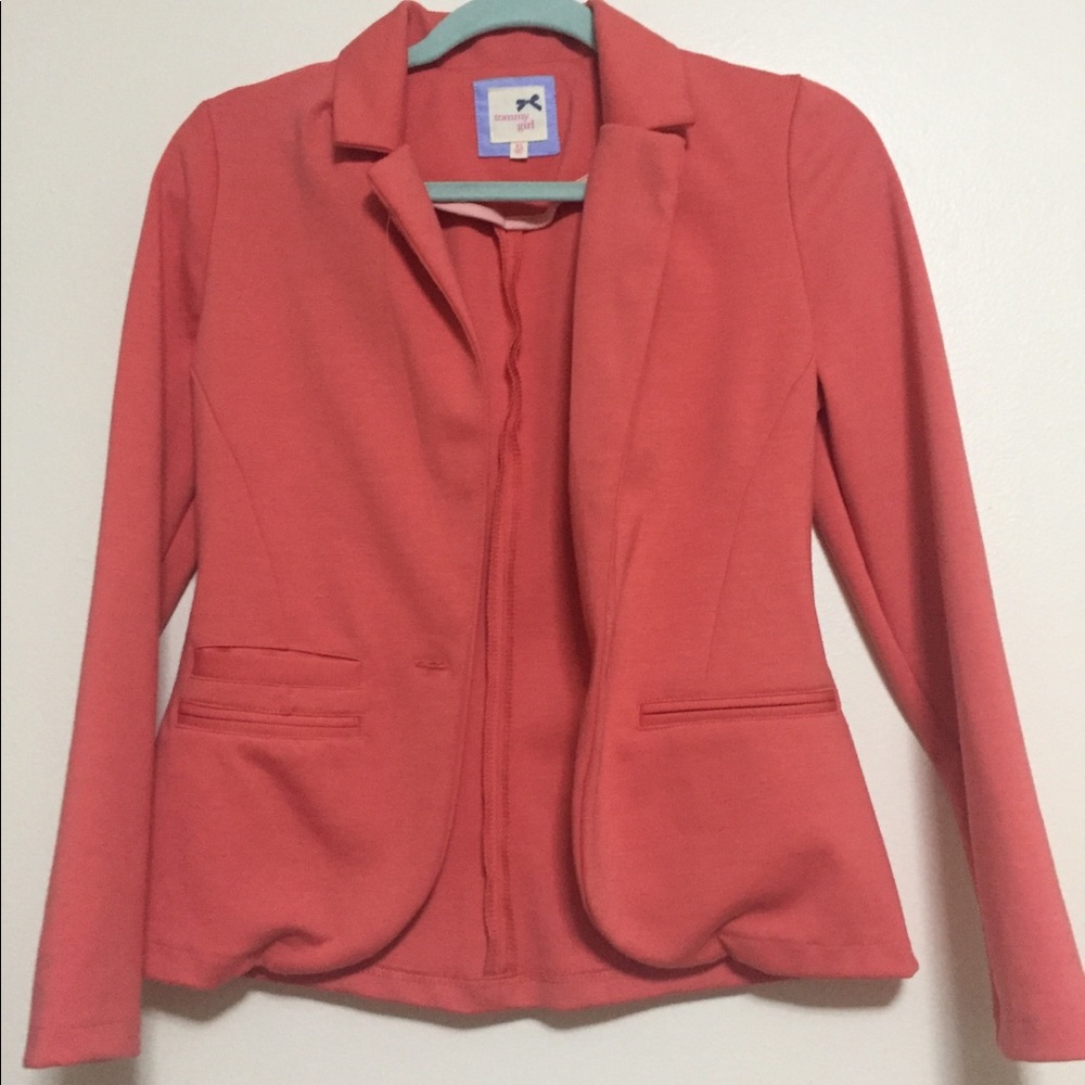 Tommy Girl Salmon/Light Red Blazer